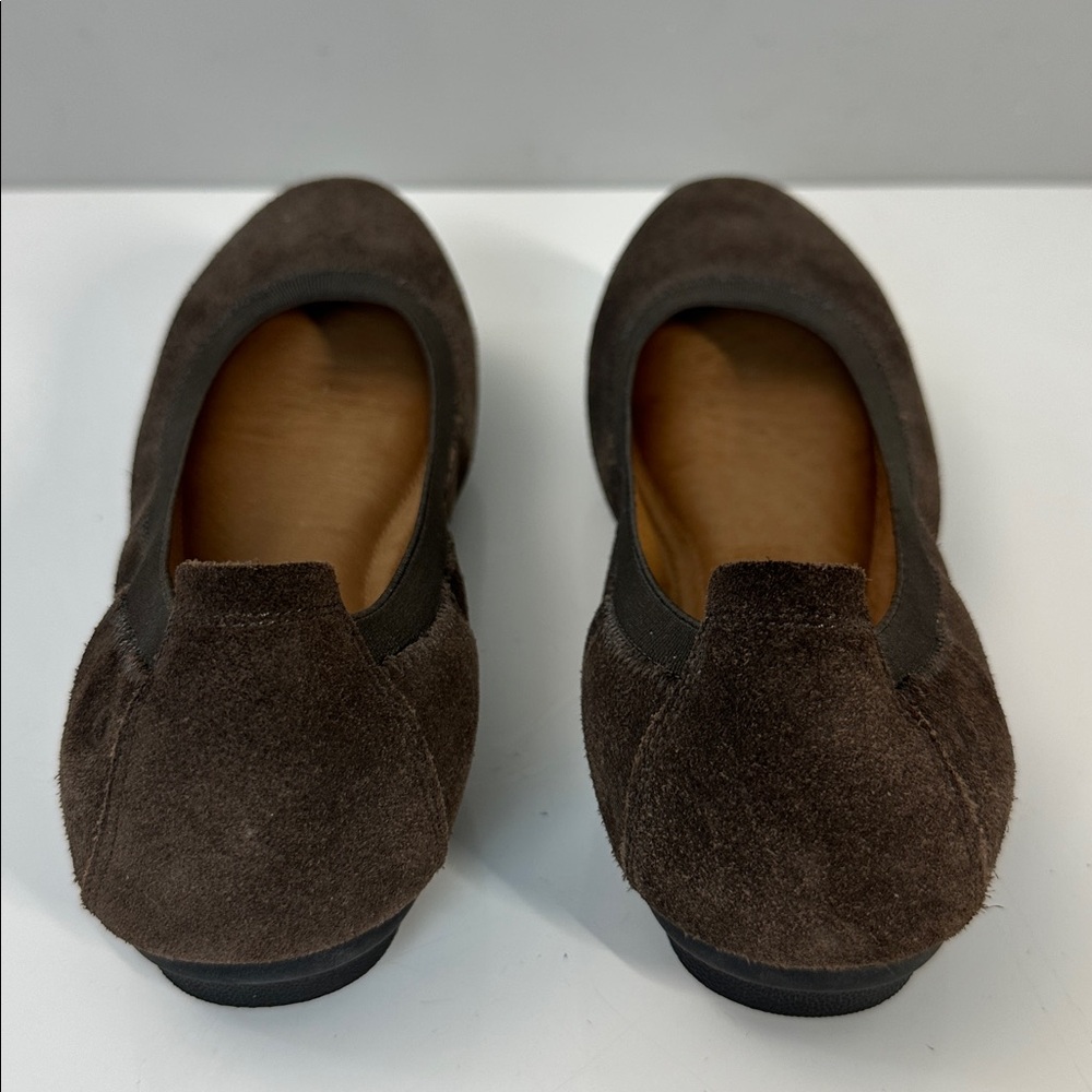 Josef Seibel Pippa 33 Vulcano Brown Suede Flats Size 37(6-6.5) - Picture 7 of 15